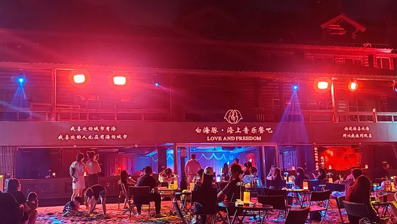 厦门白海豚 海上音乐餐吧